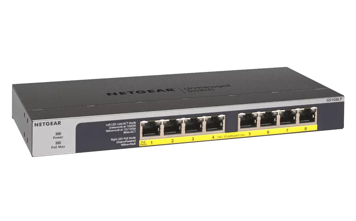 Unmanaged Switch GS108LP Photo 2