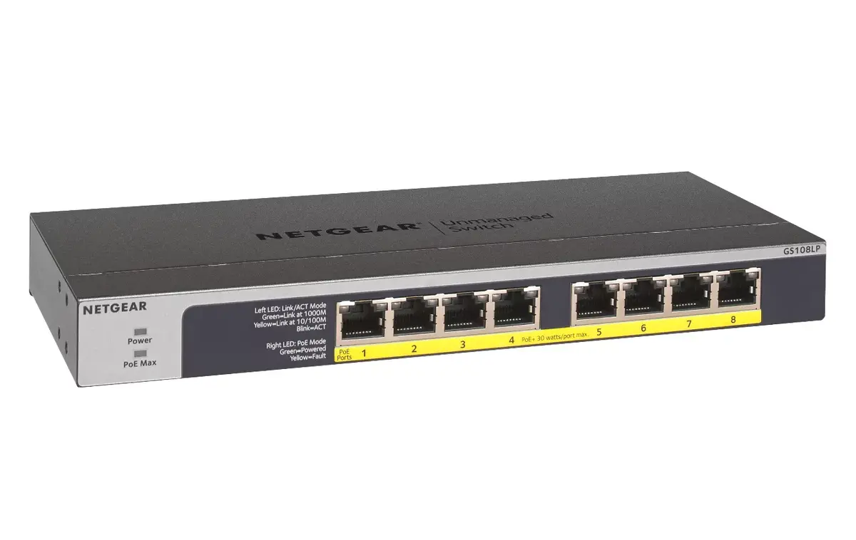 Unmanaged Switch GS108LP Photo 3