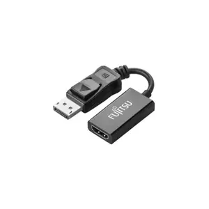 Fujitsu S26391-F6055-L212 video cable adapter 0.15 m DisplayPort 1.2 HDMI 2.0 Black