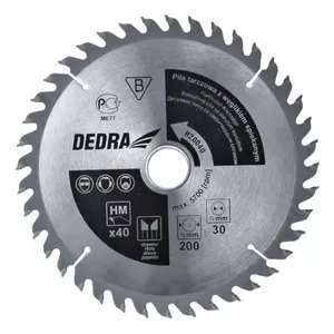 Диск пильный Dedra H500100 500×30 мм, 100 зубьев, твердосплавные напайки