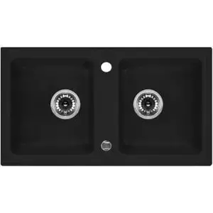 Sink deante ZORBA ZQZ2203 78 x 43.5 cm with NEMEZJA BEN262M faucet
