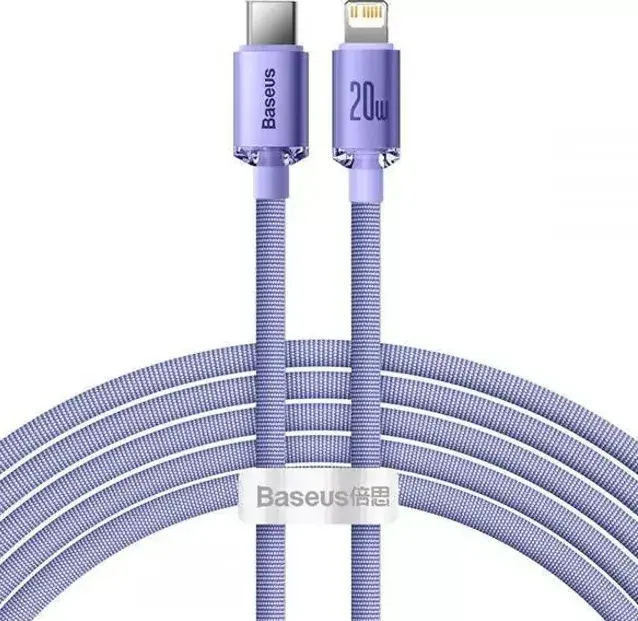 USB-C to Lightning cable Baseus Crystal 2 m Photo 2