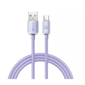 USB-A to USB-C Cable Baseus 1.2m Purple