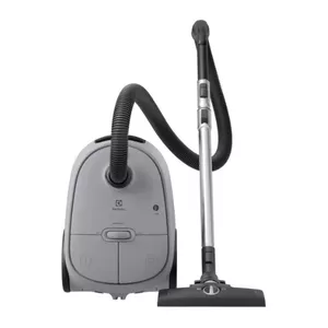Sniegtuves cilindriskais Electrolux EB61A5UG — putekļu maisiņš 3.5 L, 750 W, 12 m darbības rādiuss, turbo suka, teleskopiska nerūsējošā caurule