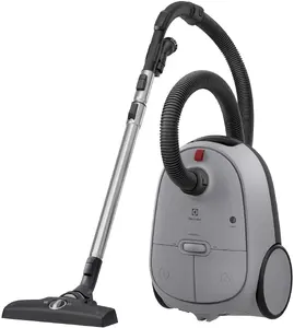 Sniegtuves cilindriskais Electrolux EB61A5UG — putekļu maisiņš 3.5 L, 750 W, 12 m darbības rādiuss, turbo suka, teleskopiska nerūsējošā caurule