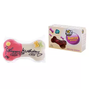 Suņu kūka LOLO PETS CLASSIC „Happy Birthday” Meža ogas — LO-75505, svētku cienasts
