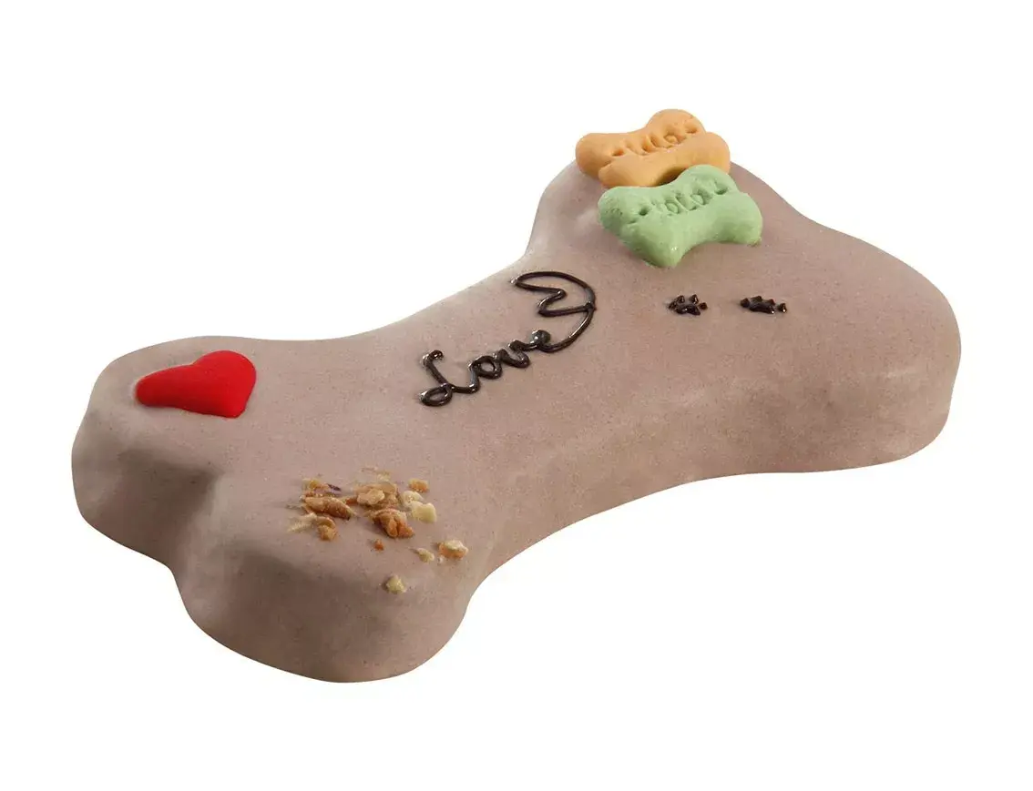 Торт для собак LOLO PETS CLASSIC «Love» — орехово-шоколадный Photo 1