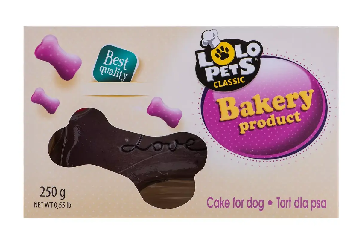 Торт для собак LOLO PETS CLASSIC «Love» — орехово-шоколадный Photo 3
