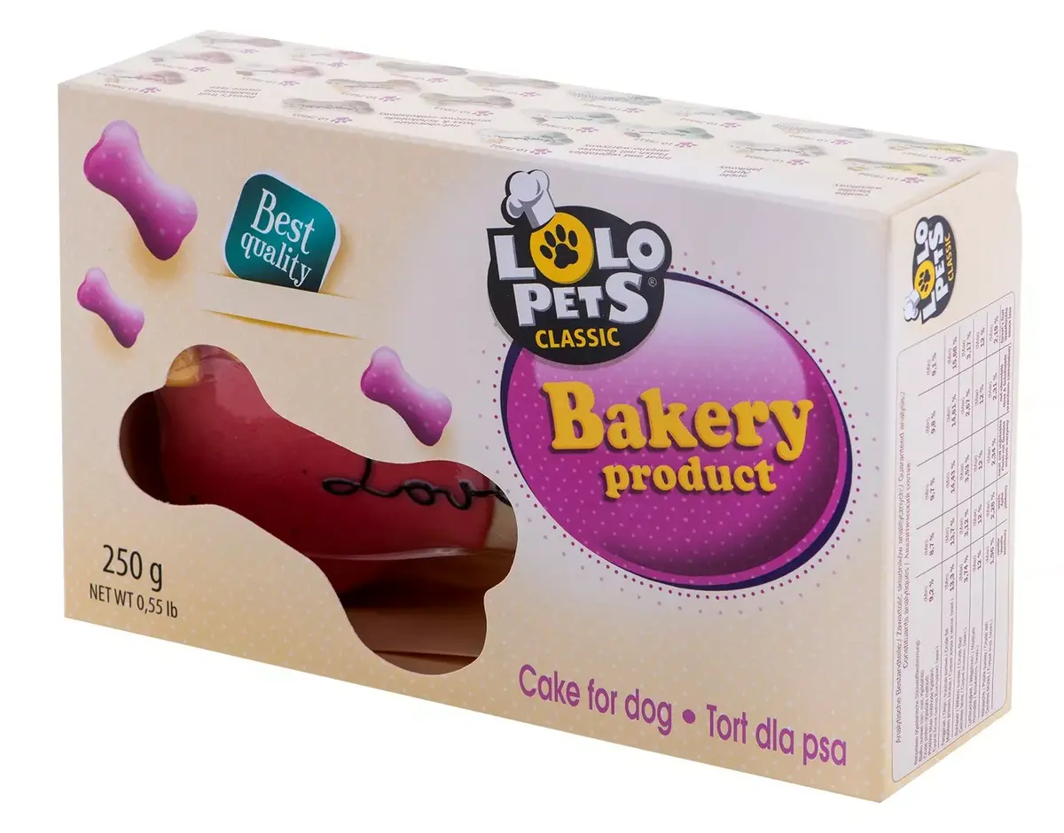 Dog Cake LOLO PETS CLASSIC 'Love' Forest Fruits Photo 3