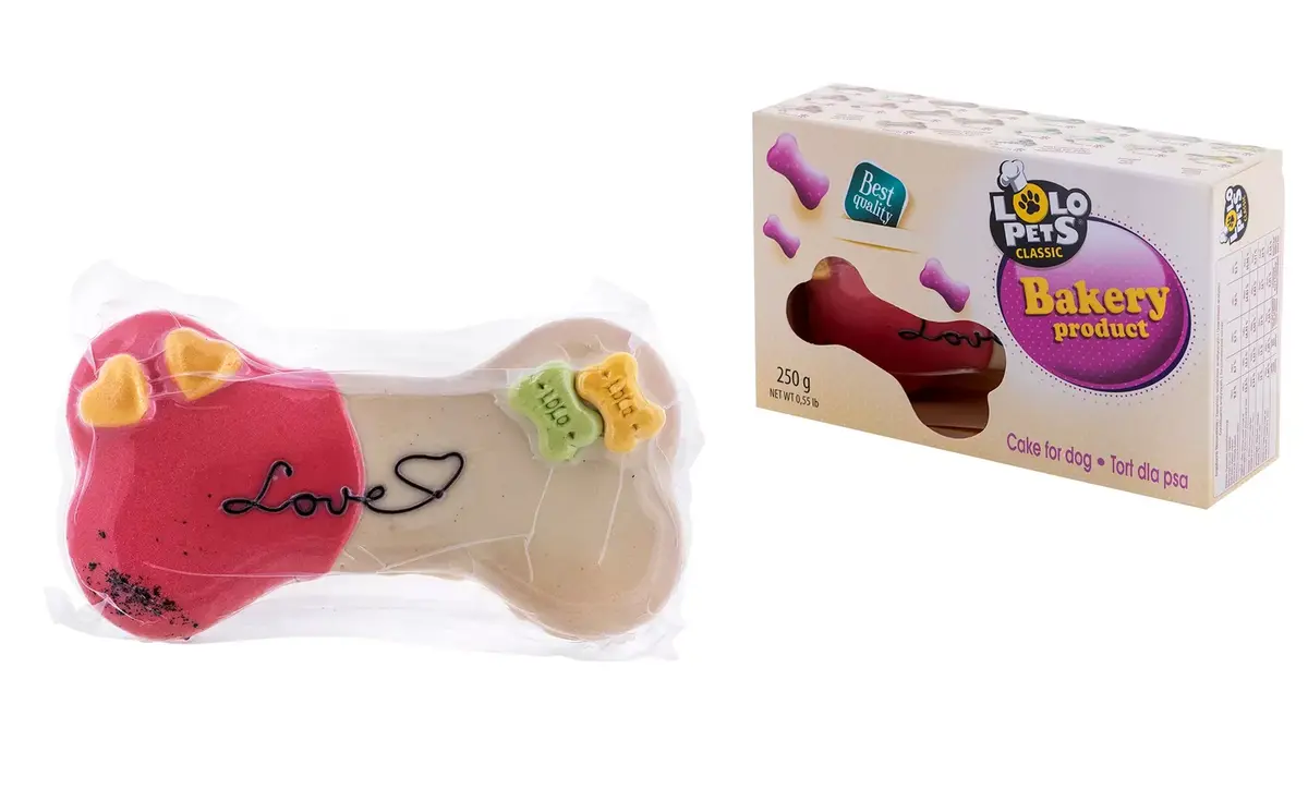 Dog Cake LOLO PETS CLASSIC 'Love' Forest Fruits Photo 4