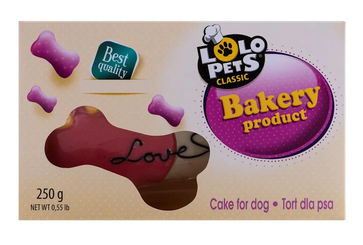 Dog Cake LOLO PETS CLASSIC 'Love' Forest Fruits Photo 5