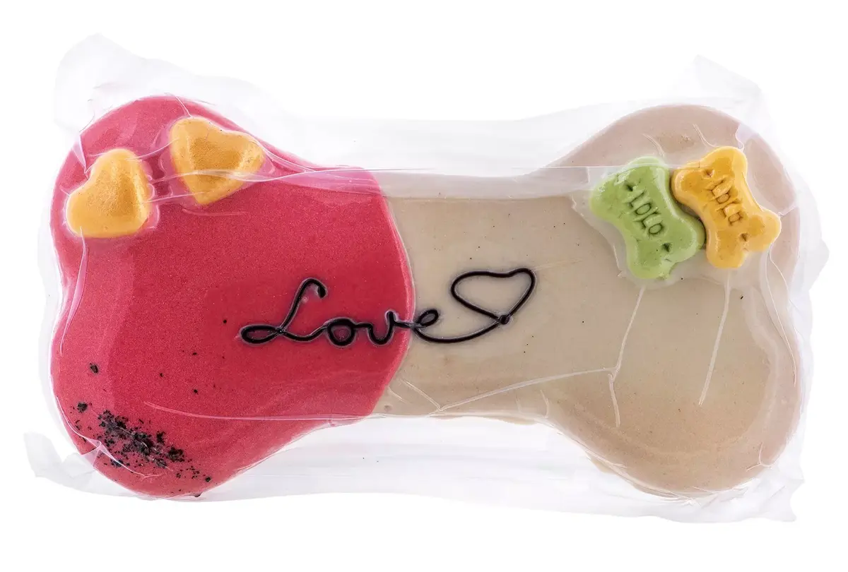 Dog Cake LOLO PETS CLASSIC 'Love' Forest Fruits Photo 6