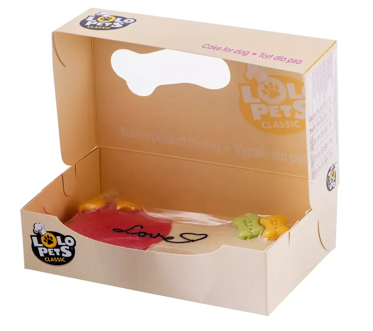 Dog Cake LOLO PETS CLASSIC 'Love' Forest Fruits Photo 7