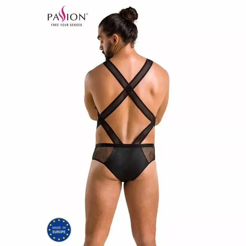 PASSION Body Passion 045 Victor Black bodysuit L/XL Photo 2
