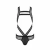 PASSION Body Passion 045 Victor Black bodysuit L/XL Photo 5