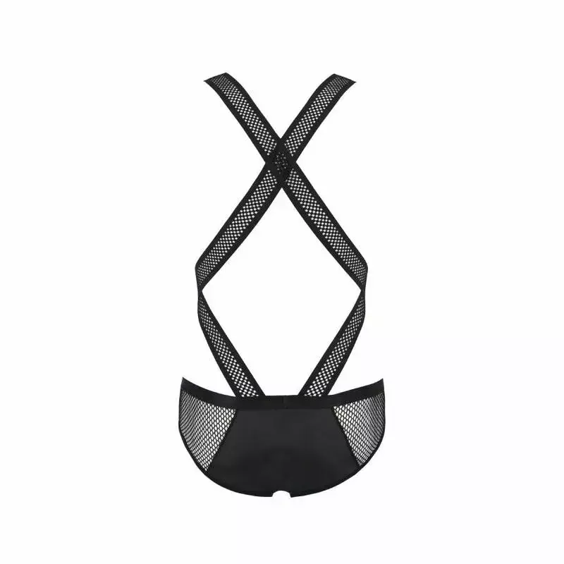 PASSION Body Passion 045 Victor Black bodysuit L/XL Photo 6