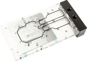 Backplate BitsPower X-TEND active for RTX 4090 FE — acrylic finish (BP-VG4090FE-BKP)