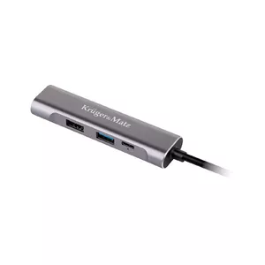 Адаптер USB-C Kruger & Matz KM0400 с HDMI, USB 3.0 и USB 2.0 портами