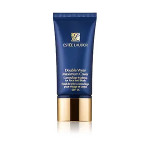 Šķidrā tonālā krēma Estée Lauder Double Wear Maximum Cover SPF 15 Creamy Vanilla 1N3, 30 ml, tūbiņa