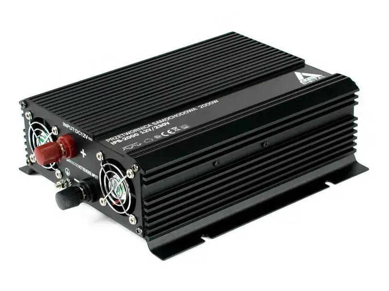 Автомобильный инвертор AZO Digital IPS-2000 12В-230В 2000Вт Photo 2