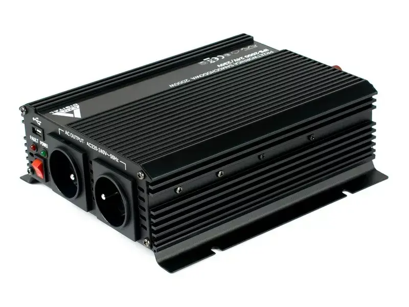 Автомобильный инвертор AZO Digital IPS-2000 12В-230В 2000Вт Photo 3