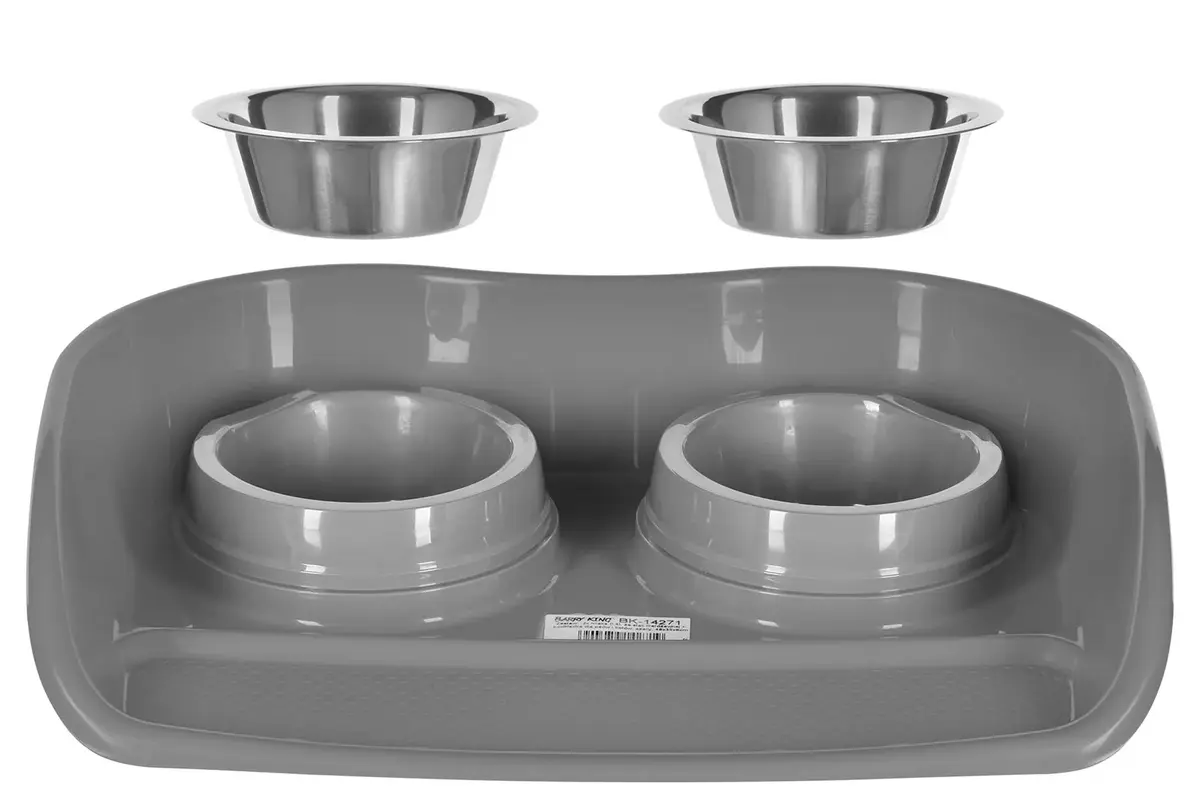 Feeding Set barry king BK-14271 — 2× 0,4L bļodas Photo 8
