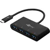Goobay 4-Port USB-C Multiport Adapter Photo 2