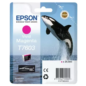 Картридж Epson T7603 Магента