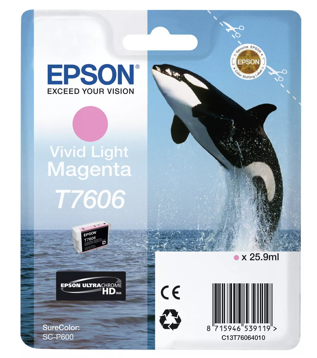 Kārtridžs Epson C13T76064010 Gaiši magenta, C13T76064010