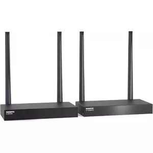 Беспроводной AV передатчик и приемник Marmitek TV Anywhere 4K Pro Черный