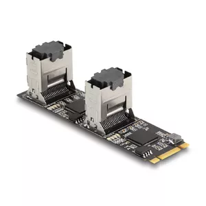 DeLOCK Converter M.2 2280 Key B+M male to 8 x SATA