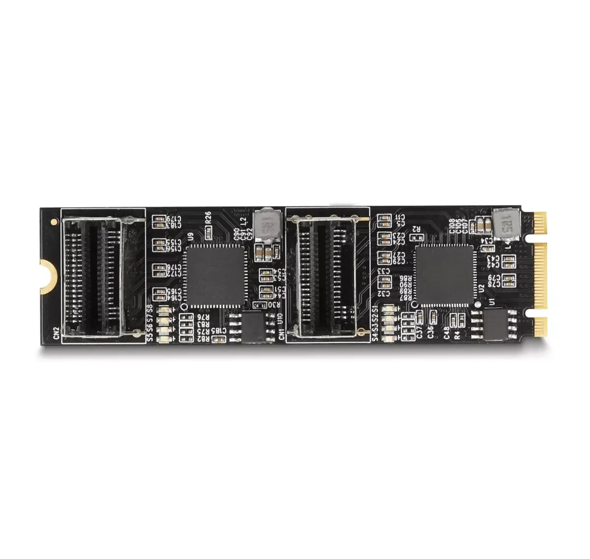 DeLOCK M.2 2280 Key B+M male uz 8 x SATA konvertors Photo 3