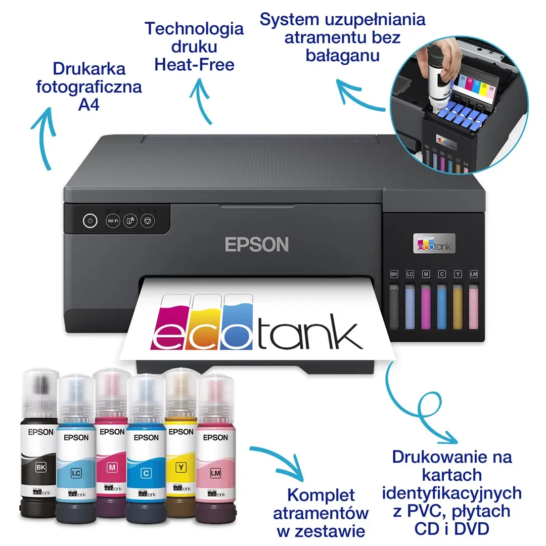 Epson EcoTank L8050 foto printeris Photo 9