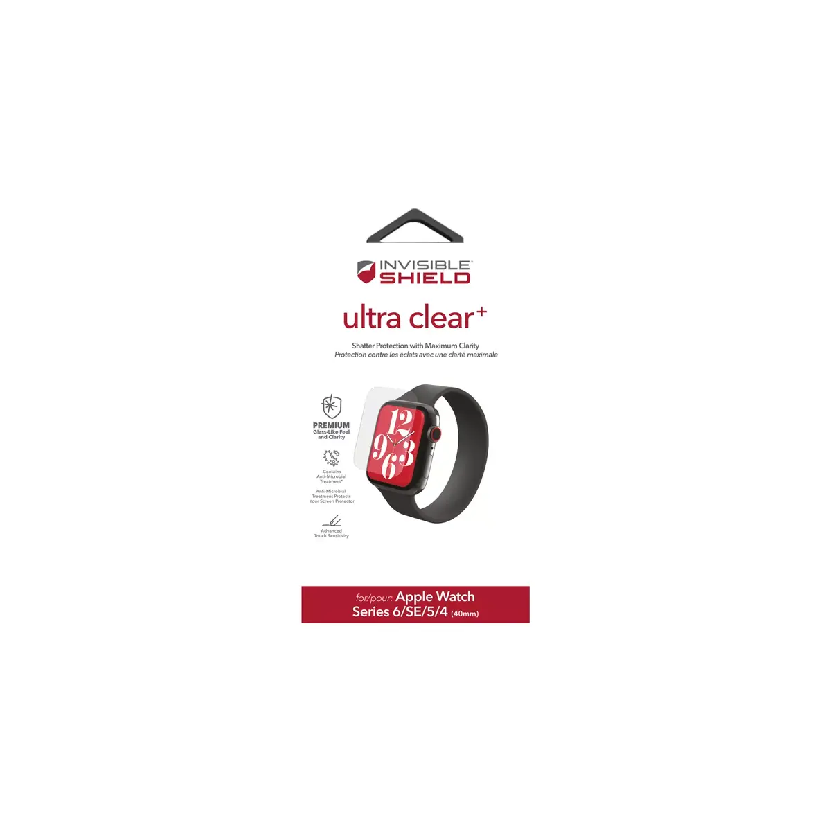 Screen protector ZAGG InvisibleShield Ultra Clear+ Apple Watch Series 4/5/6/SE Photo 15