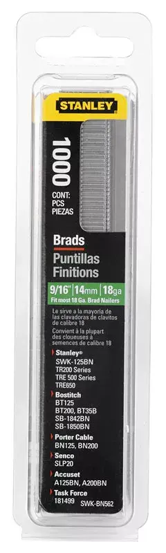 Brad nails STANLEY 8mm E/J for 300-series Photo 4