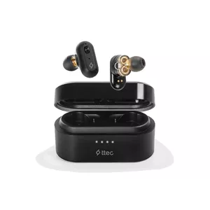 Ttec AirBeat Duo Headset True Wireless Stereo (TWS) In-ear Calls/Music Bluetooth Black