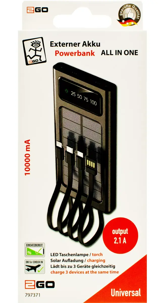 Power Bank 2GO 797371, 797371 Photo 3