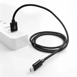 Crono USB 2.0 - USB-C 1m, melns, augstākās kvalitātes