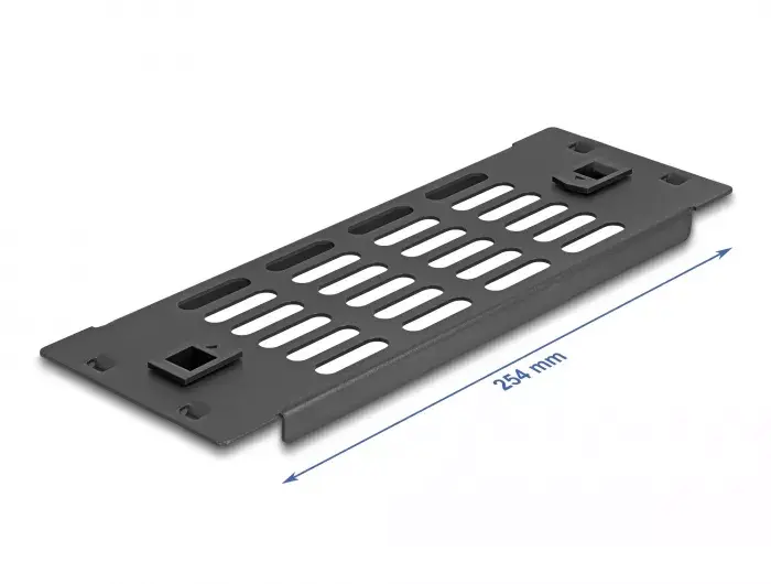 Vented blank panel DeLOCK 10" Network Cabinet Panel Photo 2