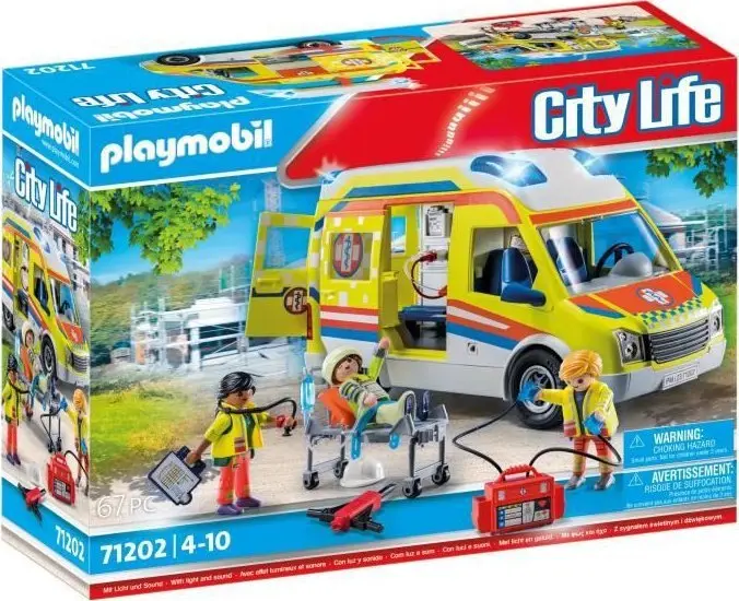 Playmobil City Life Neatliekamā palīdzība ar