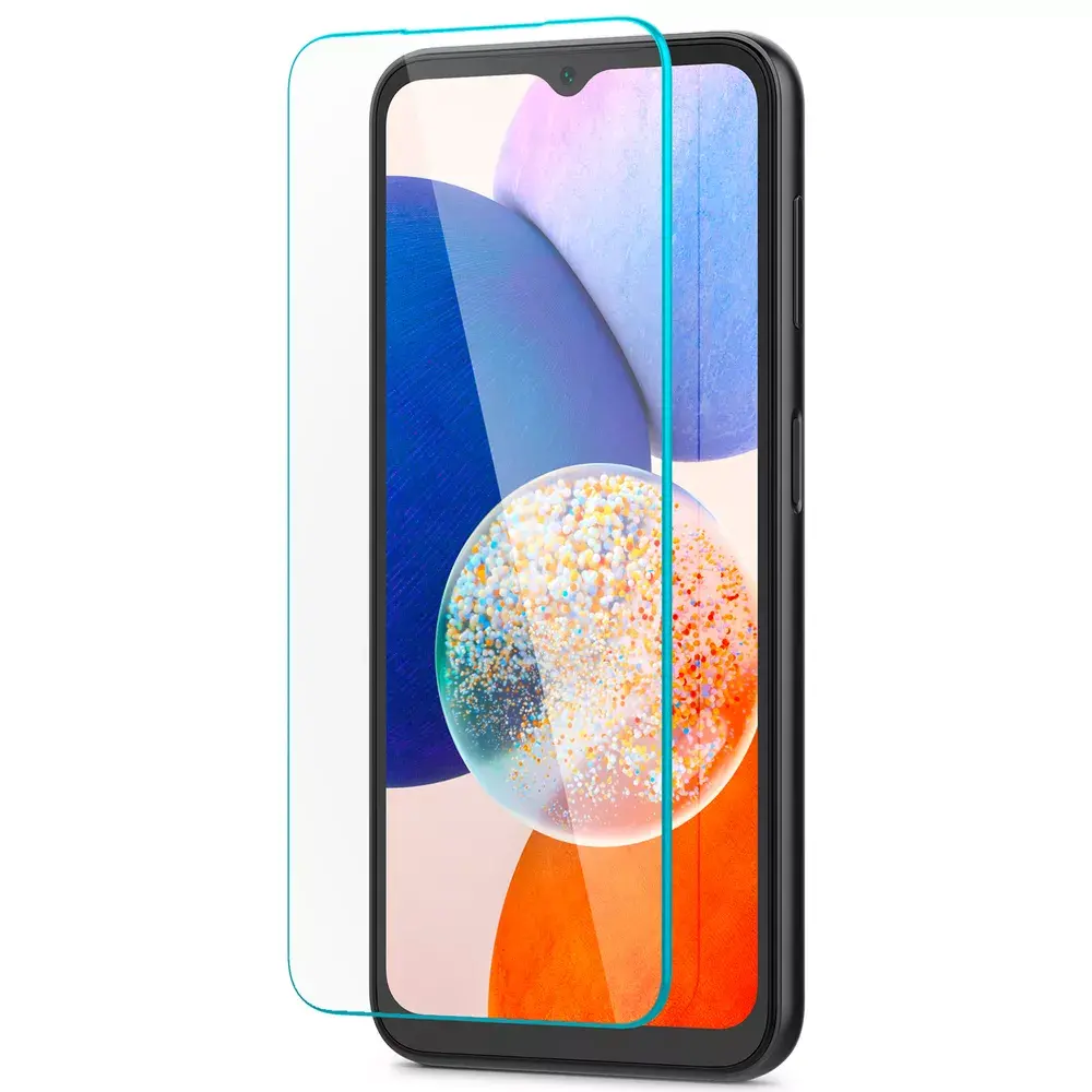 Spigen GLAS.tR Slim защитное стекло для Galaxy A14 Photo 3