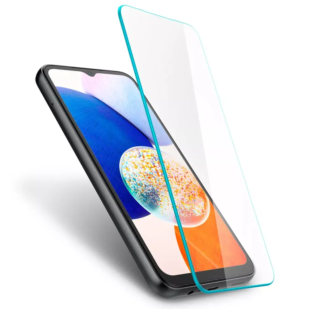 Spigen GLAS.tR Slim защитное стекло для Galaxy A14 Photo 4
