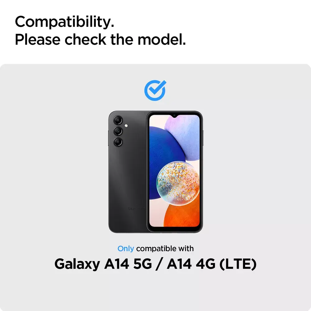 Spigen GLAS.tR Slim защитное стекло для Galaxy A14 Photo 6