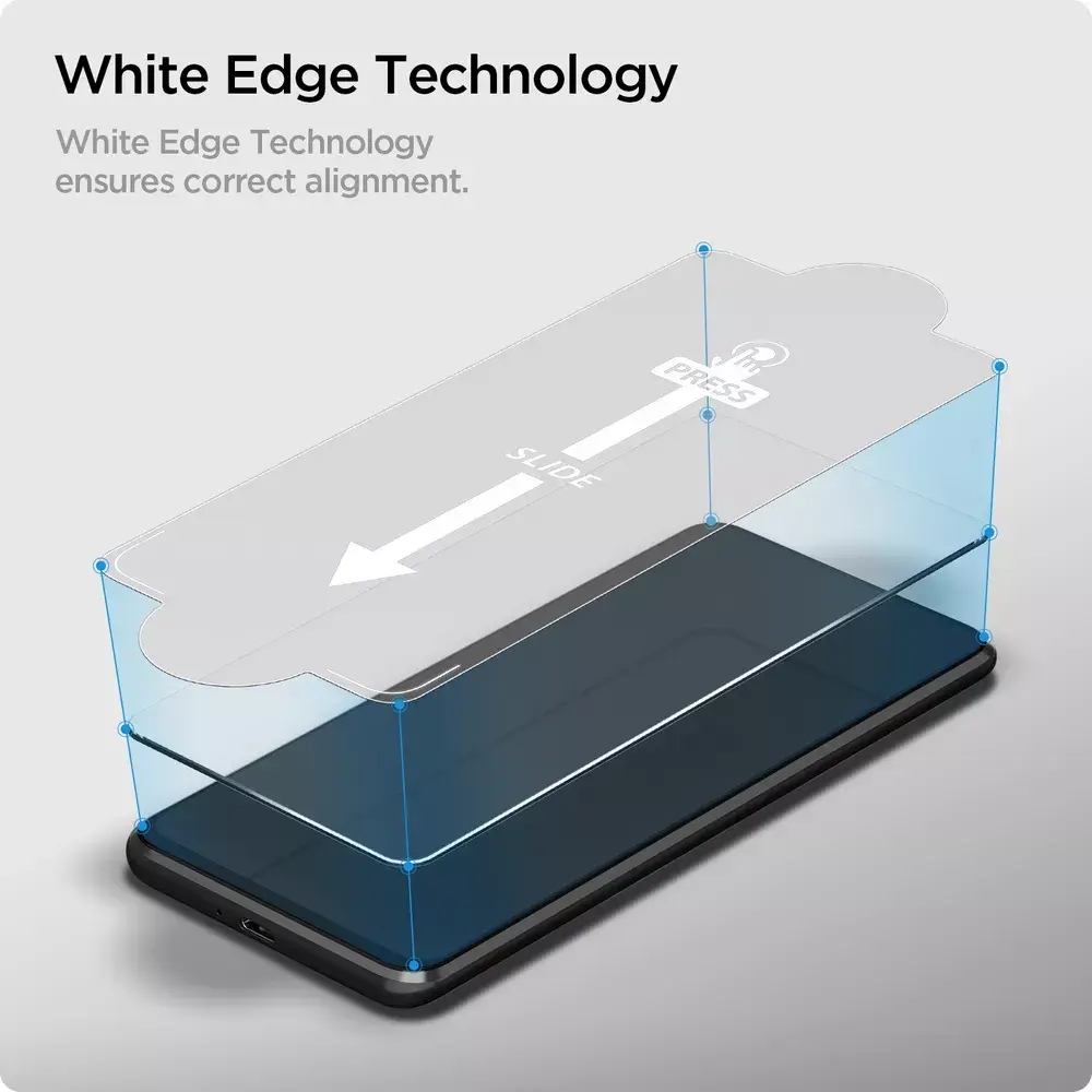 Spigen GLAS.tR Slim защитное стекло для Galaxy A14 Photo 8