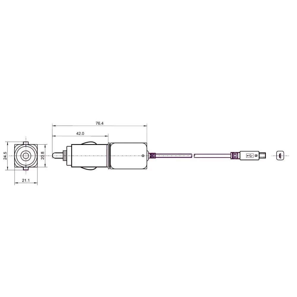 TECHLY Micro-USB autoulādētājs 1A IPW-CAR-MICRO1 Photo 3