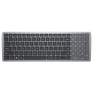 Клавиатура DELL KB740 Office RF Wireless Bluetooth QWERTY Nordic Серый Черный