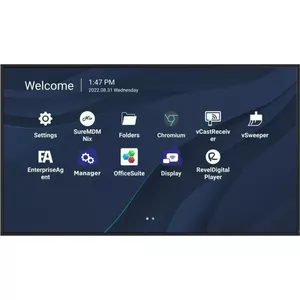 Viewsonic CDE7530 Signage Display 75" 4K Ultra HD Wi-Fi Android 11
