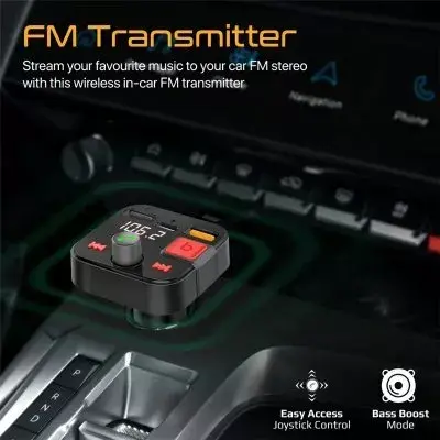 Promate PowerTune-30W Bluetooth FM-трансмиттер Photo 2