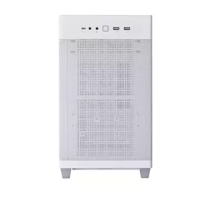 PC case ASUS AP201 PRIME CASE TG WHITE Mini Tower — micro ATX, tempered glass, 3×3.5" bays, 1×2.5", USB-A×2, USB-C×1