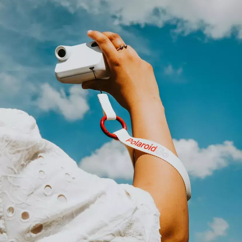 POLAROID Polaroid Go camera strap, White Photo 2